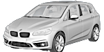 BMW F45 C1603 Fault Code